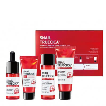 Some by Mi Snail Truecica Miracle Repair Starter Kit,Some by Mi Snail Truecica Miracle Repair Starter,some by mi snail truecica miracle repair serum รีวิว,some by mi truecica,some by mi truecica set,some by mi หอยทาก,some by mi ดีไหม,some by mi สีแดง,